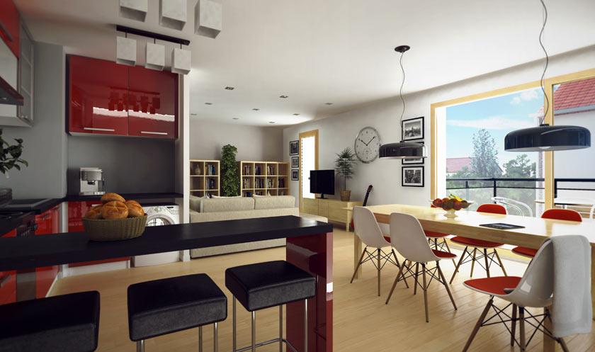 Achat-Vente d'un appartement T3 (3 pièces) à Troyes
